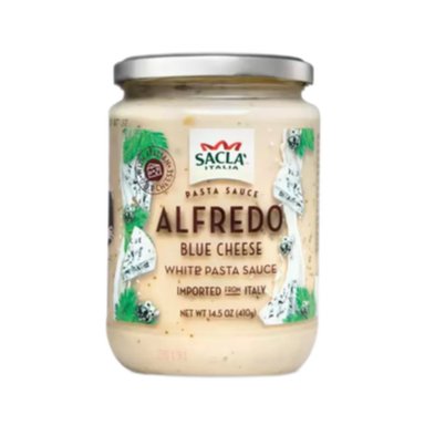 Alfredo Pasta Sauce with DOP Blue Cheese 14.5 oz - Sacla
