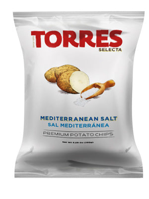 Mediterranean Sea Salt Chips 150g - Torres Potato Chips