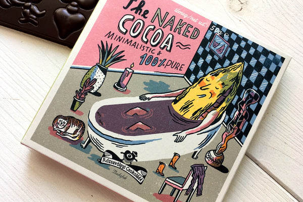 The Naked Cocoa 100% - Rózsavölgyi Csokoládé Chocolate