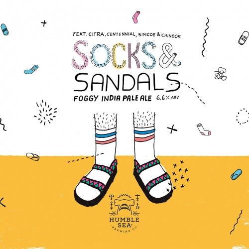 Humble Sea Socks & Sandles IPA