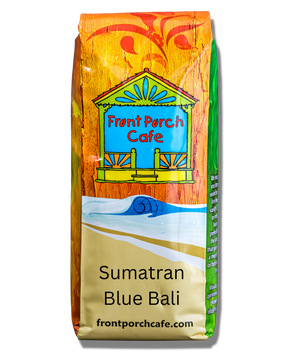 Blue Bali Organic Fair Trade Coffee - Front Porch Cafe