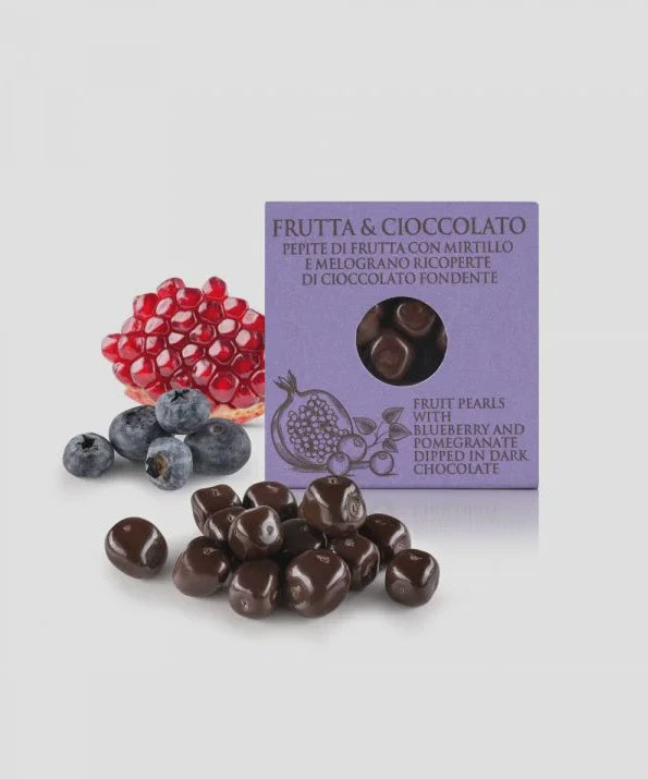 Dark Chocolate Covered Blueberry & Pomegranate Pearls  - 