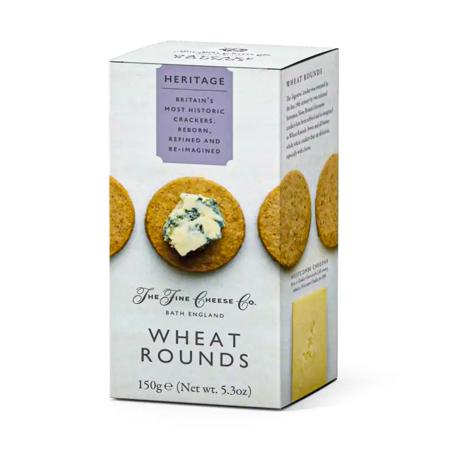 Fine English Wheat Rounds Crackers - The Fine Cheese Co.