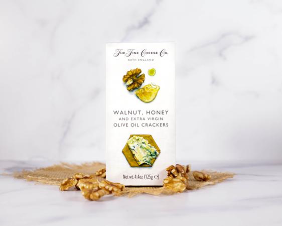 Walnut, Honey and Extra Virgin Olive Oil Crackers - The Fine Cheese Co.