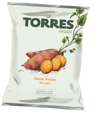 Sweet Potato Boniato Chips 90g - Torres Potato Chips