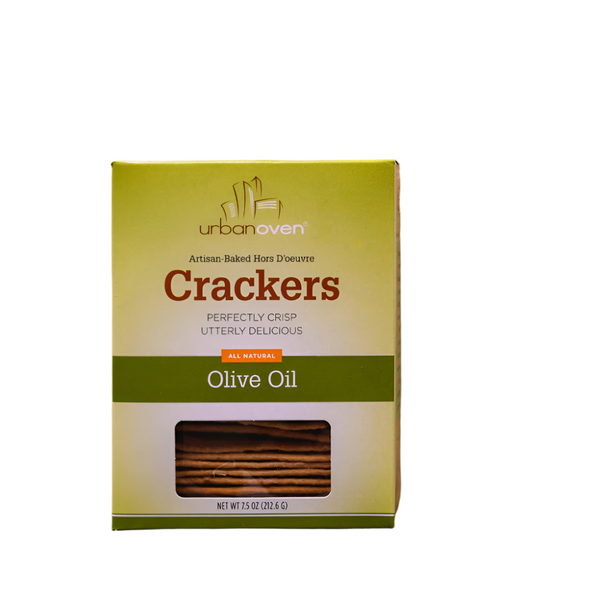 Olive Oil Crackers - Urban Oven