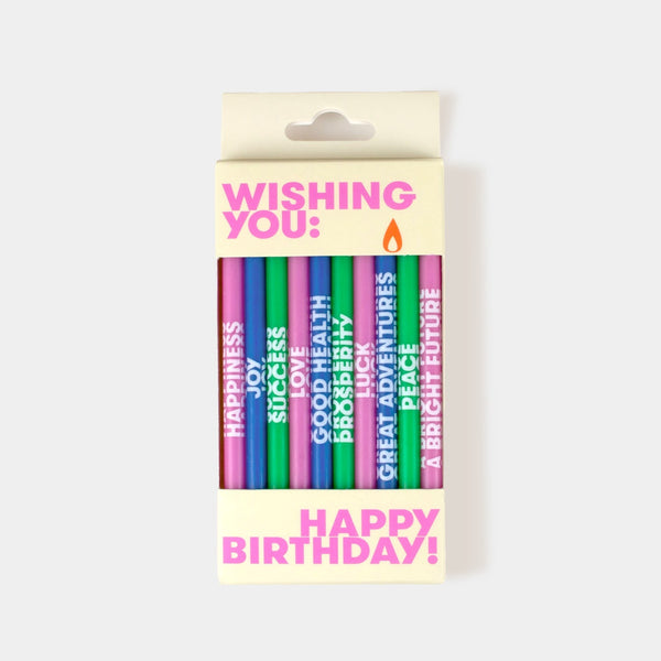 Birthday Candles Multi-Color - 54 Celsius