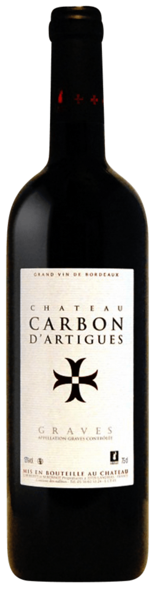 Chateau Carbon d'Artigues Graves Rouge 2020