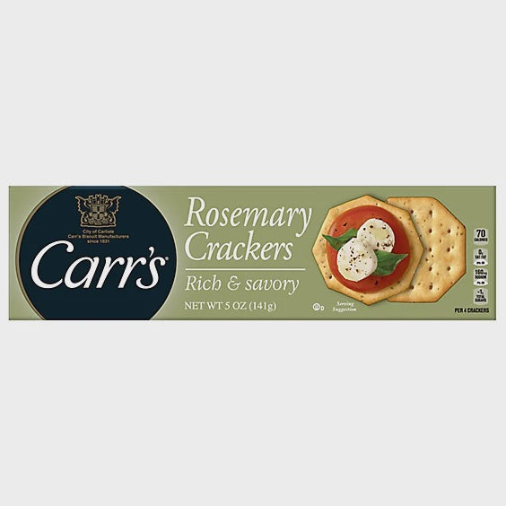 Carr's Table Water Crackers - Rosemary