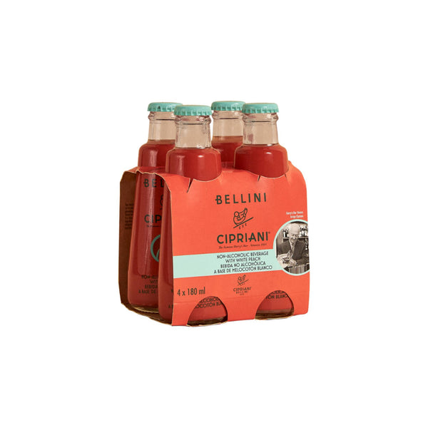 Virgin Bellini by Cipriani (Non Alcoholic Cocktail) 4 Pack Bottles