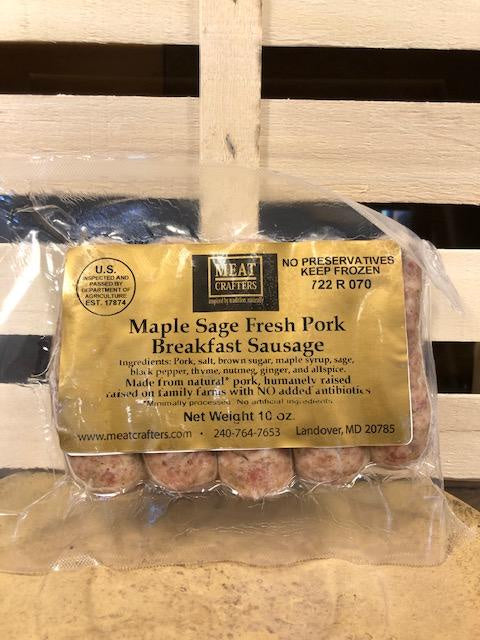 Maple Sage Breakfast Sausage - Meat Crafters