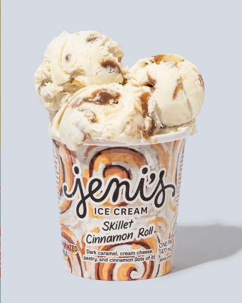 Skillet Cinnamon Roll - Jeni's Splendid Ice Cream