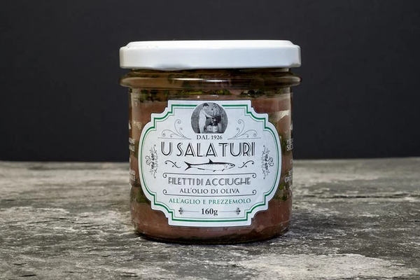 Anchovies with Garlic and Parsley - U Salaturi
