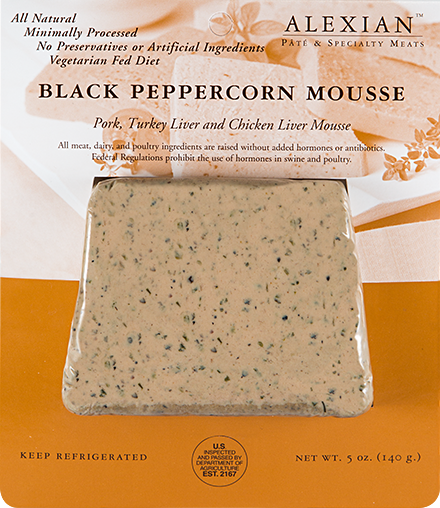Black Peppercorn Mousse - Alexian