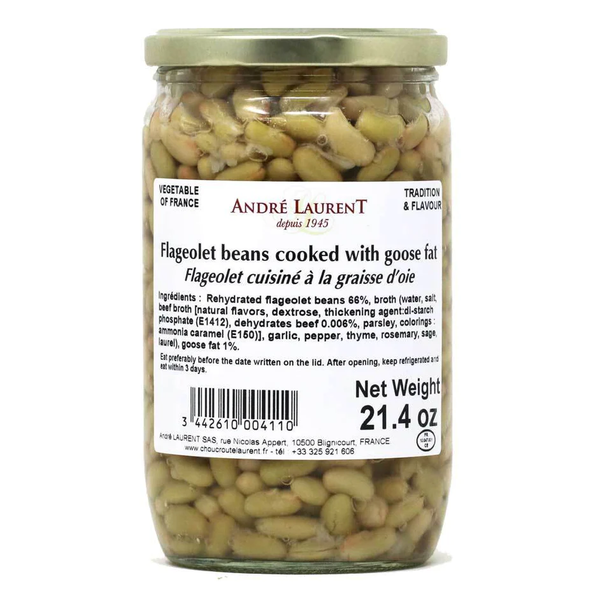 André Laurent Flageolet Beans Cooked in Goose Fat