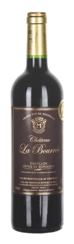 Château La Bourrée Castillon Côtes de Bordeaux 2022