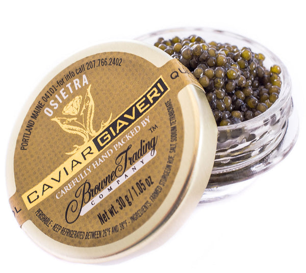 Browne Trading Co - Giaveri Osetra Caviar 30g  (Holiday Pre-Order)