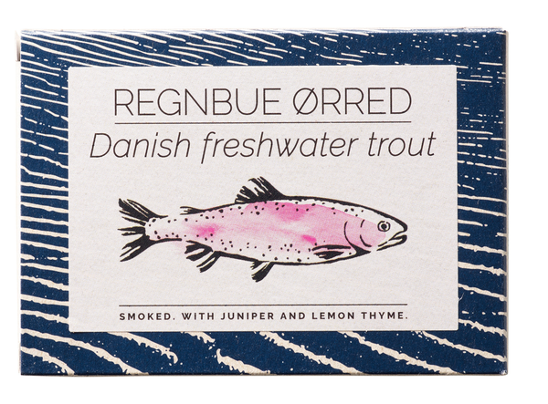 Fangst Regnbue Ørred Smoked Freshwater Trout w/ Juniper & Lemon Thyme