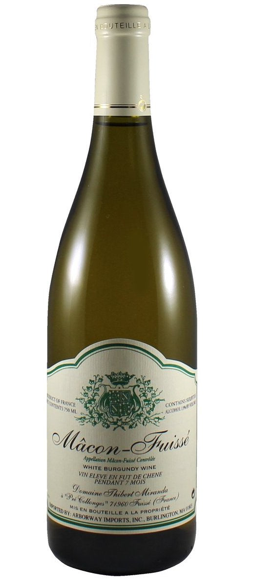 Domaine Jean Paul Thibert Miranda Mâcon Fuissé 2022