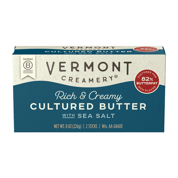 Cultured Butter With Sea Salt - Vermont Creamery