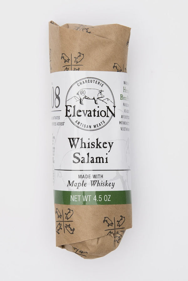 Whiskey Salami - Elevation Meats