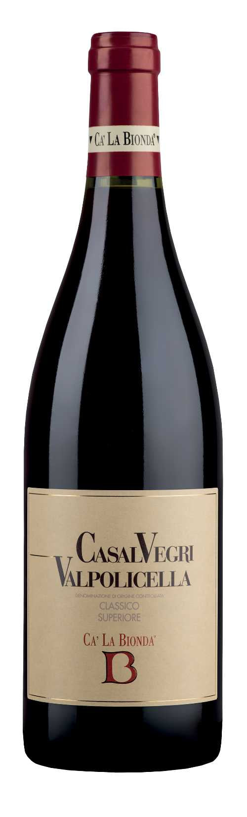 Cà La Bionda Casal Vegri Valpolicella Classico Superiore 2021