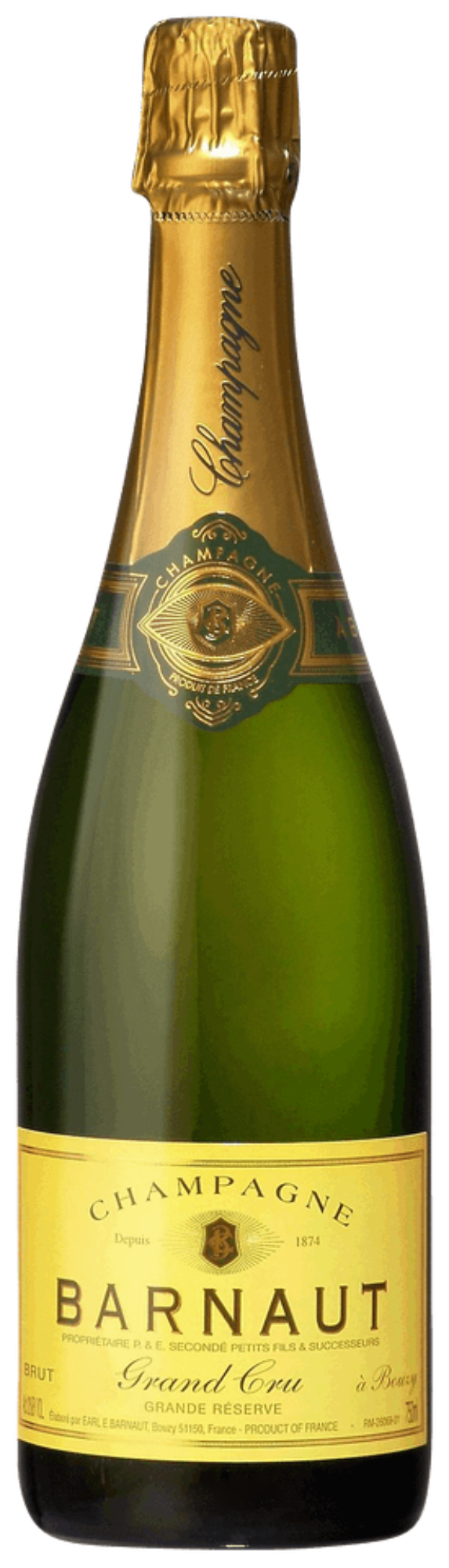 Champagne E. Barnaut Grand Cru Grande Reserve Brut NV (1.5L MAGNUM)