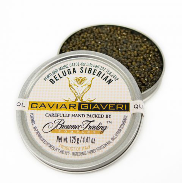 Browne Trading Company - Beluga Siberian Caviar 125g  (Holiday Pre-Order)