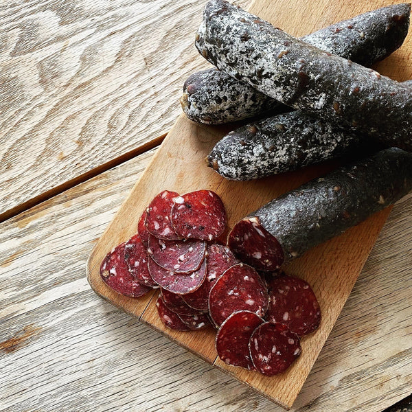Blackberry Duck Salame - Smoking Goose Meatery