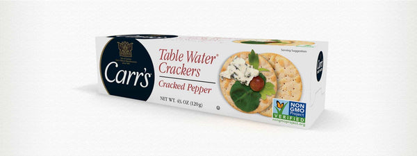 Carr's Table Water Crackers - Black Pepper