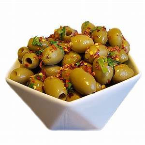 Greek Olives with Chilies