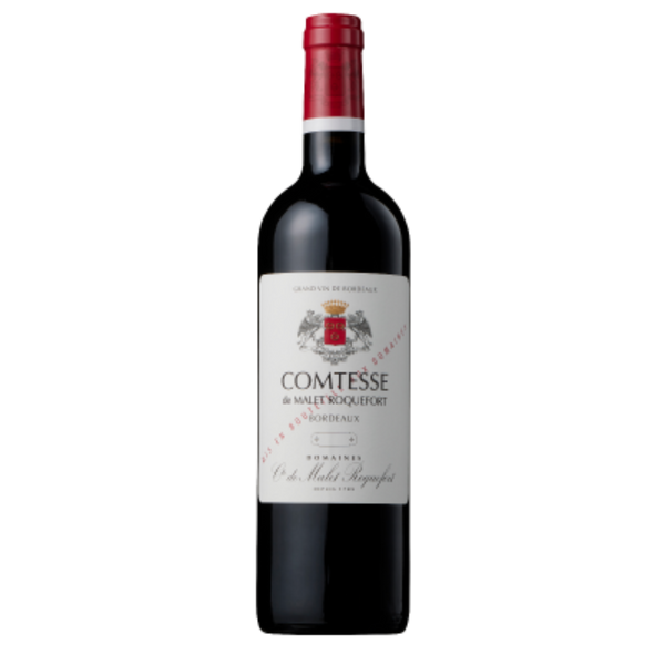 Comtesse de Malet Roquefort Bordeaux Rouge 2019 (Previosu Vintage)