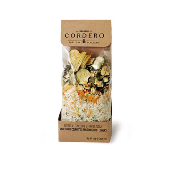 Cordero - Risotto With Zucchini and Zucchini Flowers
