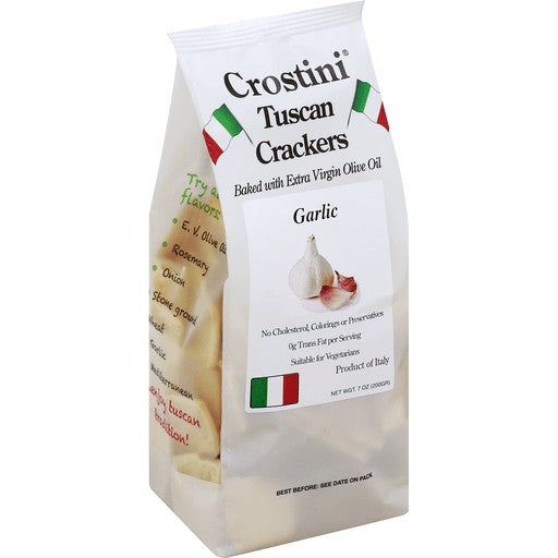 Crostini Tuscan Garlic Crackers