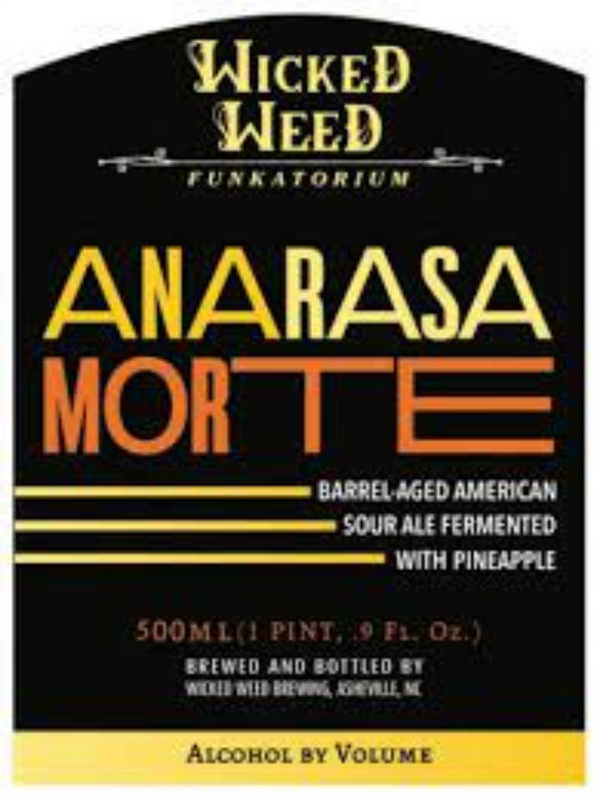 Wicked Weed Aranasa Morte Sour *500 ML Bottle*
