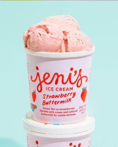 Strawberry Buttermilk -  Jeni's Splendid Ice Cream