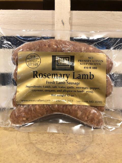 Rosemary Lamb Sausage - Meat Crafter