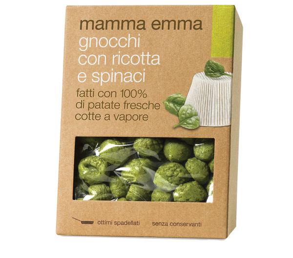 Fresh Gnocchi stuffed with Ricotta & Spinach - Mamma Emma