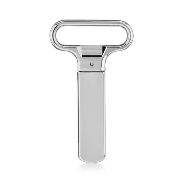 True Jeeves Twin Prong Bottle Opener - Chrome