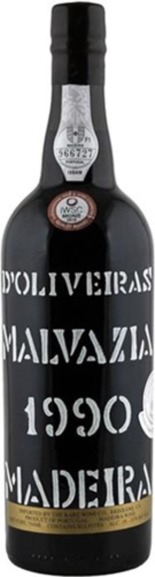 D'Oliveira Madeira Malvasia 1990