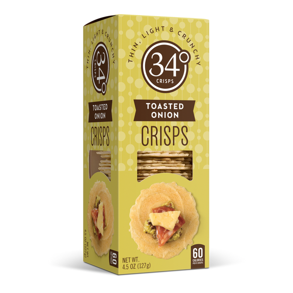 34 Degrees - Toasted Onion Crisps