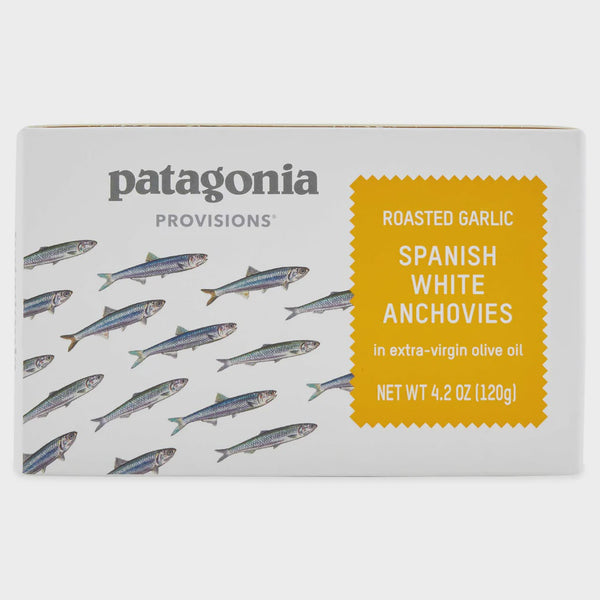 Patagonia Provisions- Roasted Garlic Spanish White Anchovies