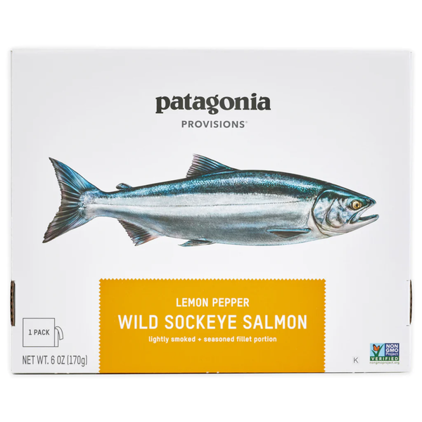 Patagonia Provisions- Wild Sockeye Salmon Lemon Pepper 6oz