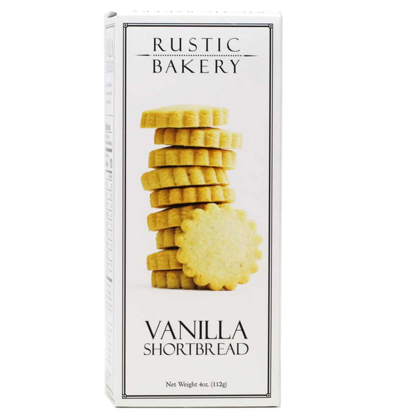 Rustic Bakery Shortbread Cookies - Vanilla Bean Shortbread