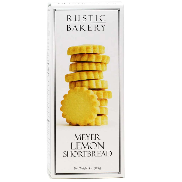 Rustic Bakery Shortbread Cookies - Meyer Lemon Shortbread