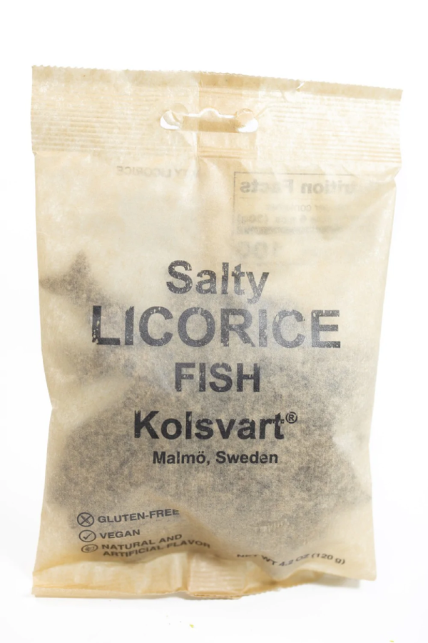 Kolsvart - Salty Licorice Fish Candy