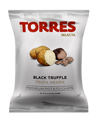 Torres Selecta Potato Chips - Black Truffle